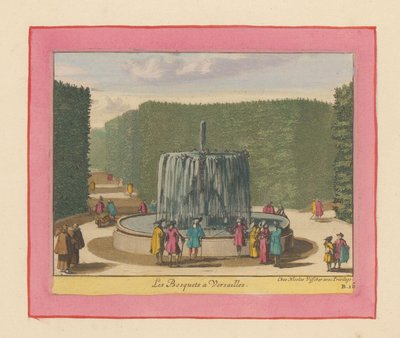 Brunnen in den Bosketten der Gärten von Versailles od Willem Swidde