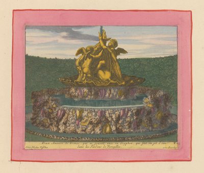 Brunnen mit zwei Putti, die mit einem Greif spielen od Willem Swidde