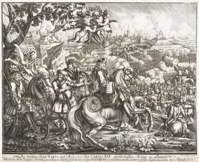 Bitva u Narvy dne 19. listopadu 1700 od Willem Swidde