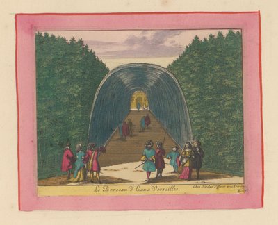 Wasserbecken in den Gärten von Versailles od Willem Swidde