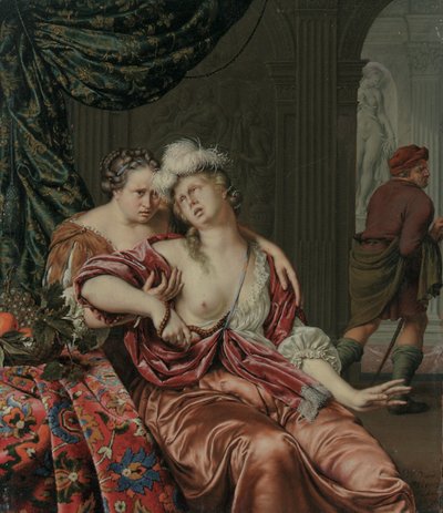 Smrt Kleopatry, 1694 od Willem Van Mieris