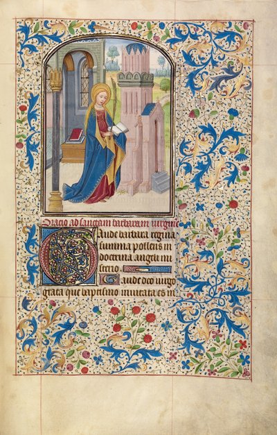 Heilige Barbara od Willem Vrelant