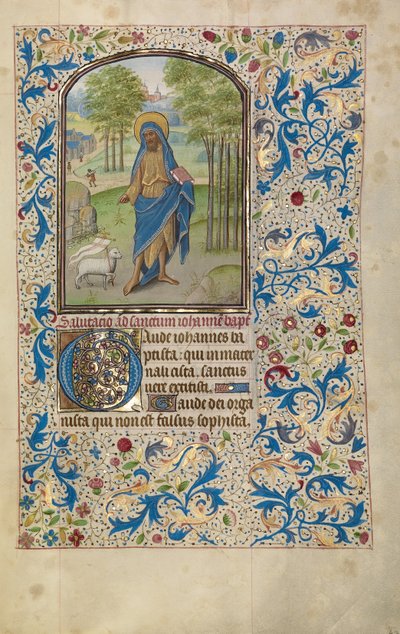 Johannes der Täufer od Willem Vrelant