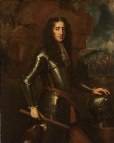 Portrét Viléma III. (1650-1702), prince Oranžského od Willem Wissing (manner of)