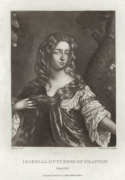 Isabella vévodkyně z Graftonu od Willem Wissing