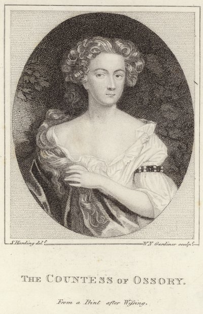 Portrét Emilie Butlerové, hraběnky z Ossory od Willem Wissing