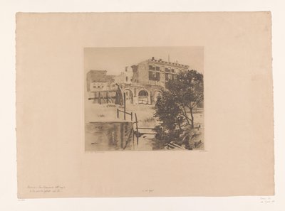 Pohled na ruinu v San Franciscu Ruin, San Francisco (původní název) od Willem Witsen (signed by artist)