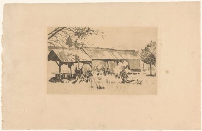 Přístavba v přírodě na Jávě od Willem Arnoldus Witsen