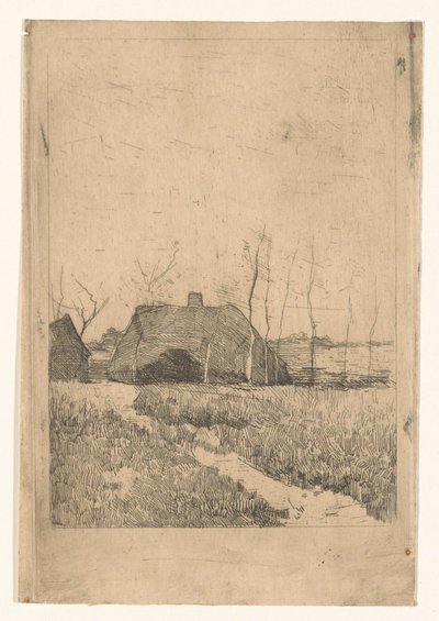 Farma v noci od Willem Arnoldus Witsen