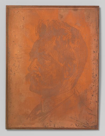 Porträt von Jan Hofker od Willem Witsen