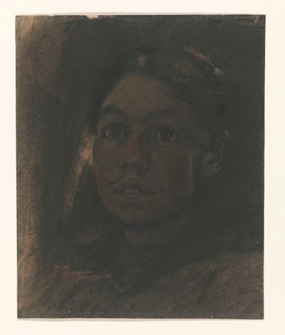 Portrét Marthy van Eeden-van Vloten od Willem Arnoldus Witsen