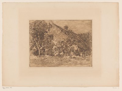 Farmhouse (původní název) od Willem de Zwart