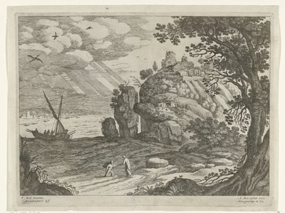 Zázračný úlovek Italské krajiny (název série) od Willem van Nieulandt (II)