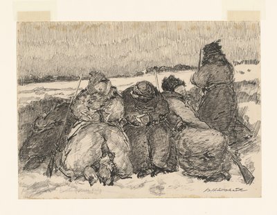 Fresh Merry War (původní název na objektu) od Willem van Schaik (signed by artist)