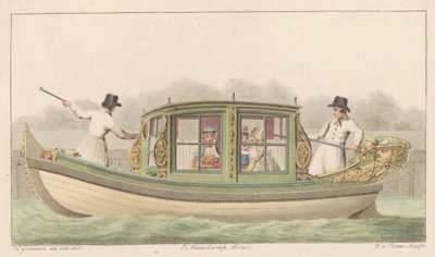 Lov stanu Zaan, 1816 A Noord-Hollandsch Tentjagtje na Zaan / Une barque de Compagnie nommée Tentjagje à Zaandam (název na objektu) od Willem van Senus