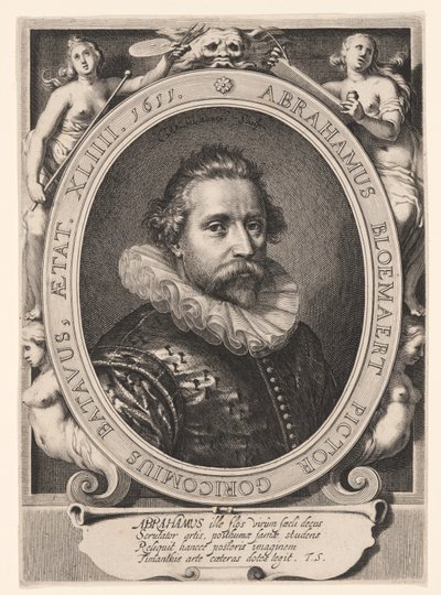 Portrét Abrahama Bloemaerta od Willem van Swanenburgh