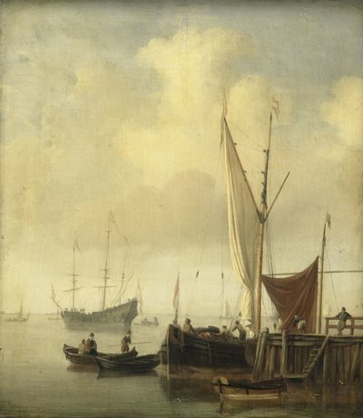 Přístav od Willem van de Velde (II)