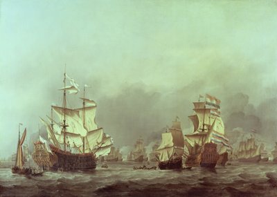 Kapitulace královského prince, 3. června 1666 od Willem van de Velde