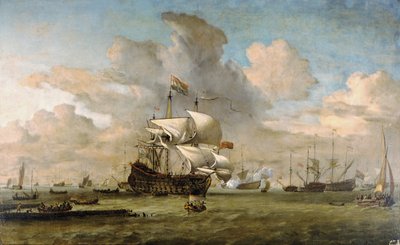 Nizozemsko, 1692 od Willem van de Velde the Younger