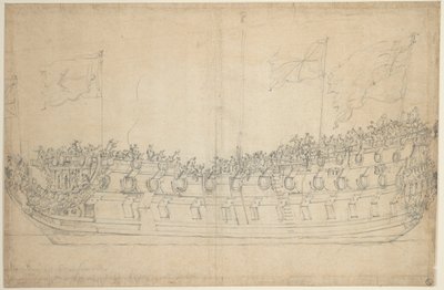 Portrét hradu Stirling Castle od Willem van de the Elder Velde