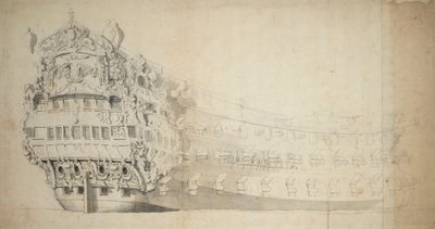 Royal Sovereign (Br od Willem van de the Elder Velde