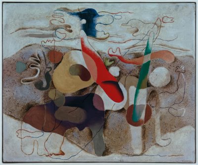 Eidos s krajinou od Willi Baumeister