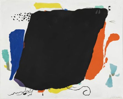 Černý přízrak od Willi Baumeister