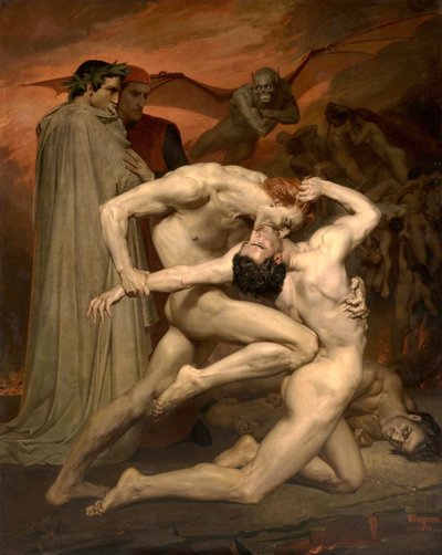 Dante a Virgile od William-Adolphe Bouguereau