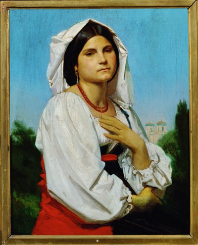 Therese (malba na plátně) od William-Adolphe Bouguereau