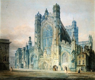 Pohled na katedrálu od Joseph Mallord William Turner
