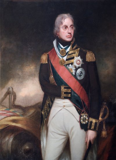 Horatio, vikomt Nelson, kolem roku 1806 (olej na plátně) od William (after) Beechey