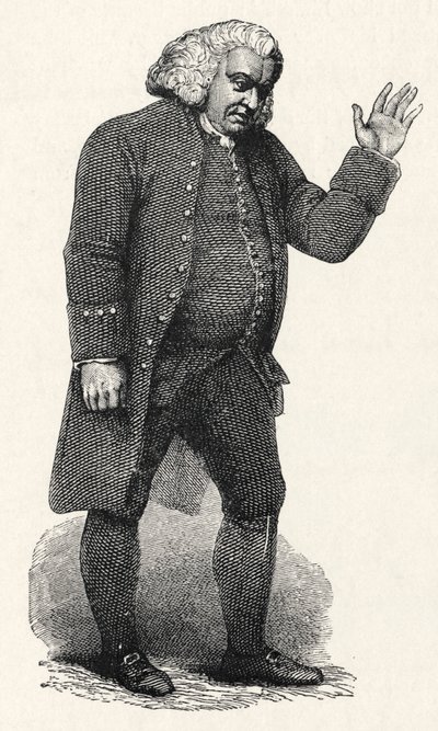 Samuel Johnson – anglicky od William (after) Finden