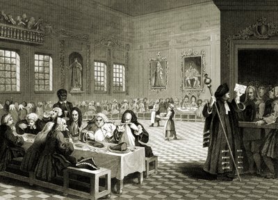 Goodchild in Guildhall - od William (after) Hogarth