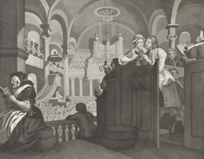 Volná neděle Goodchild - od William (after) Hogarth