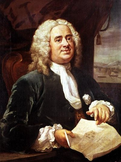Portrét Daniela Locka (asi 1682-1754) (olej na plátně) od William (after) Hogarth