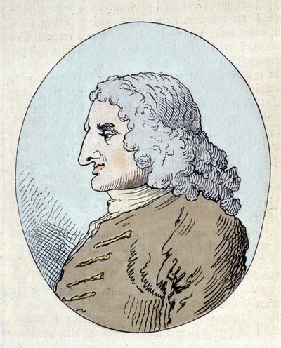 Portrét Henryho Fieldinga od William (after) Hogarth