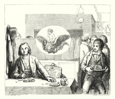 Will voděodolný lyrický monolog, vyrobený na kohoutku (rytina) od William (after) Mulready