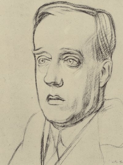 Gustav Holz (litho) od William (after) Rothenstein