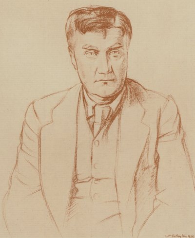 Ralph Vaughan Williams (litho) od William (after) Rothenstein