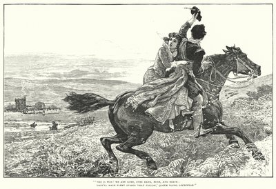 Lochinvar (rytina) od William (after) Small