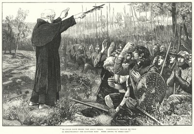 The Battle Of Bannockburn (rytina) od William (after) Small