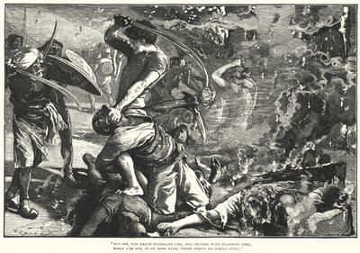 The Sack of Baltimore (rytina) od William (after) Small