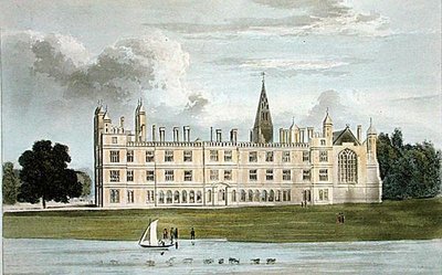 Burghley House, z Ackermannova 