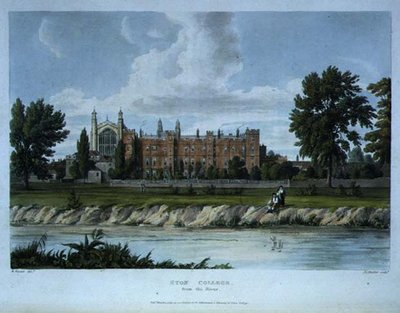 Eton College from the River, z 
