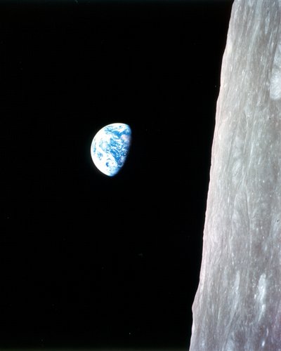 Earthrise - Apollo 8, 24. prosince 1968. od William A Anders