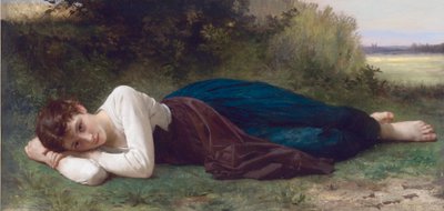 Le repos, William-Adolphe Bouguereau od William Adolphe Bouguereau