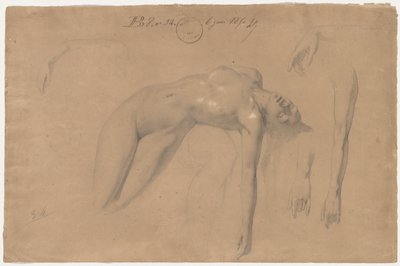 Ležící ženský akt od William-Adolphe Bouguereau