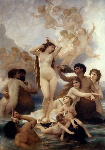 Zrození Venuše od William Adolphe Bouguereau
