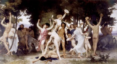 Bakchovo mládí od William-Adolphe Bouguereau