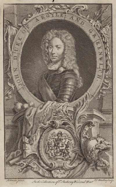 John vévoda z Argyle a Greenwich od William Aikman